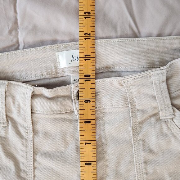 Joie Park Cargo pants Peyote zipper ankle cropped - Picture 9 of 12